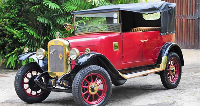 Austin Clifton Tourer 1929 Red